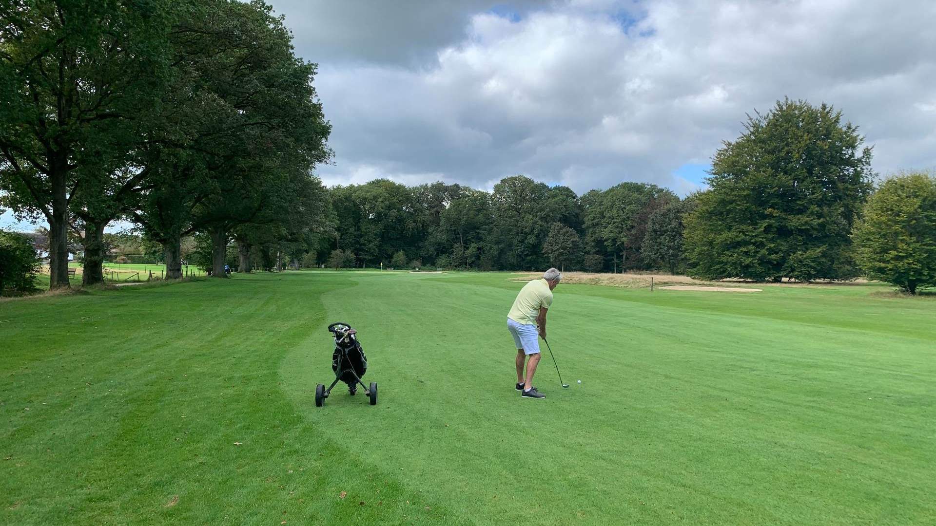 Groene fairways op een Achterhoekse golfbaan